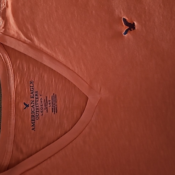 Pink with blue detail shirt - Picture 2 of 2